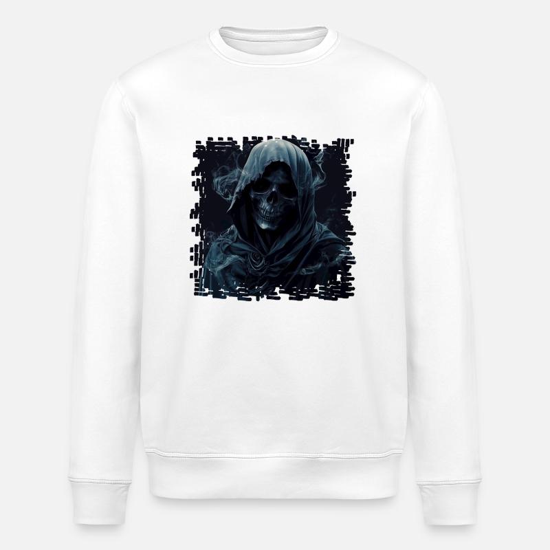 Le temps est imparable - Sweat bio ROLLER Stanley/Stella Unisexe - blanc