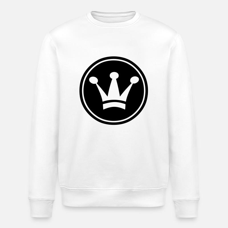 Crown - Stanley/Stella Unisex Bio-Sweatshirt ROLLER - Weiß