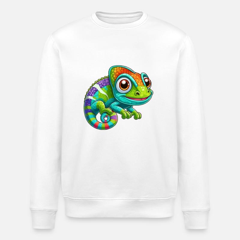 Chameleon - Stanley/Stella ROLLER Unisex Organic Sweatshirt - white