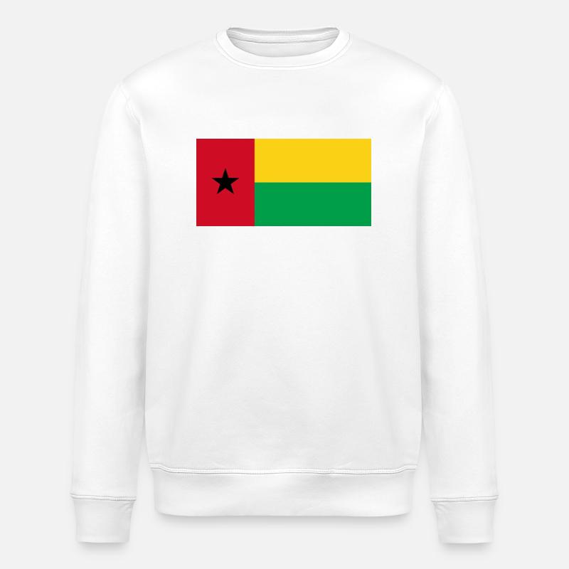 Guinea-Bissau - Stanley/Stella Unisex Bio-Sweatshirt ROLLER - Weiß