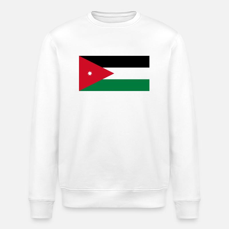 Jordanien - Stanley/Stella Unisex Bio-Sweatshirt ROLLER - Weiß