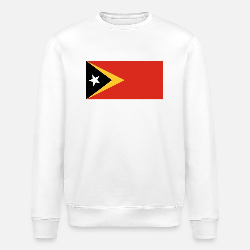 East Timor - Stanley/Stella ROLLER Unisex Organic Sweatshirt - white