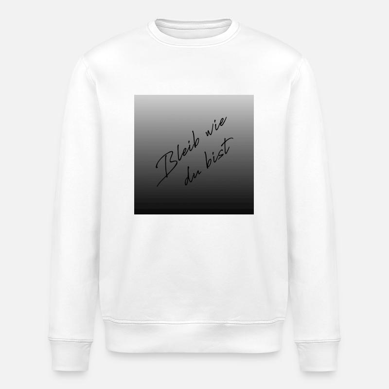 Restez comme vous êtes - Sweat bio ROLLER Stanley/Stella Unisexe - blanc