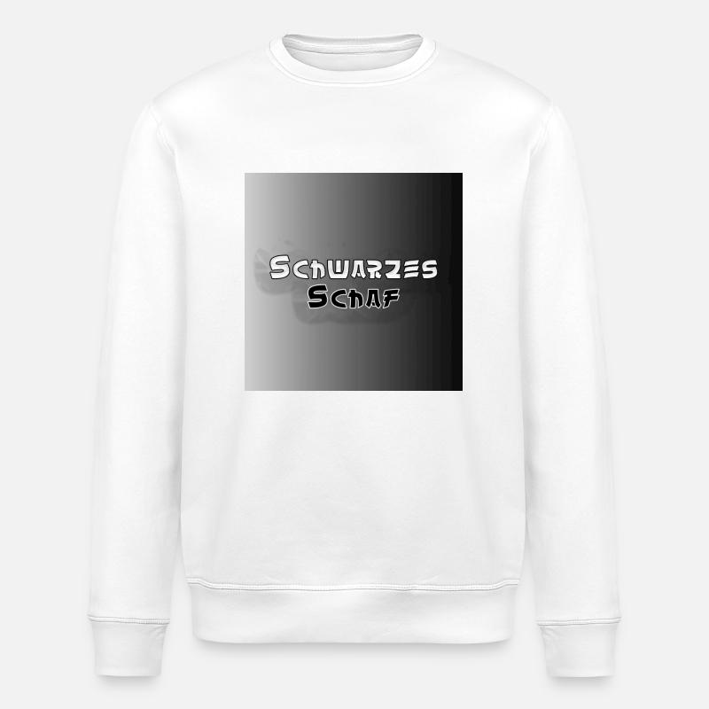 Mouton noir - Sweat bio ROLLER Stanley/Stella Unisexe - blanc