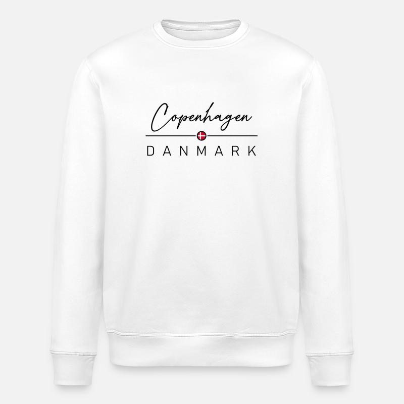 Danemark - Copenhague - Copenhague - Danemark - Sweat bio ROLLER Stanley/Stella Unisexe - blanc