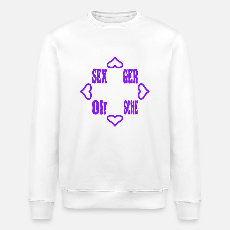 Lovcross Simplified - Stanley/Stella Unisex Bio-Sweatshirt ROLLER - Weiß