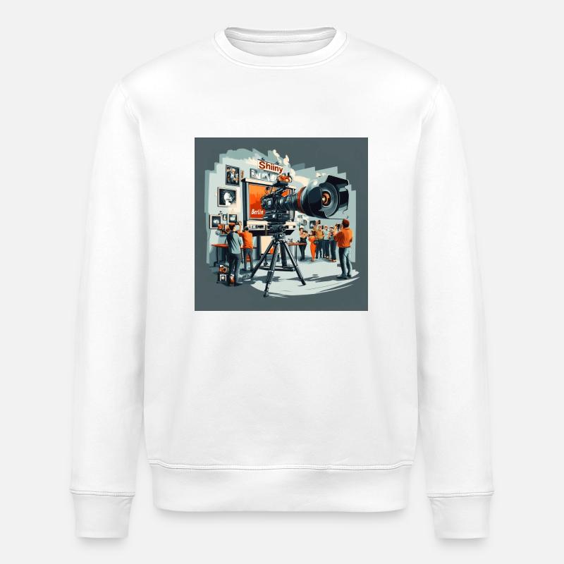 Camera studion 2 - Stanley/Stella Unisex Bio-Sweatshirt ROLLER - Weiß