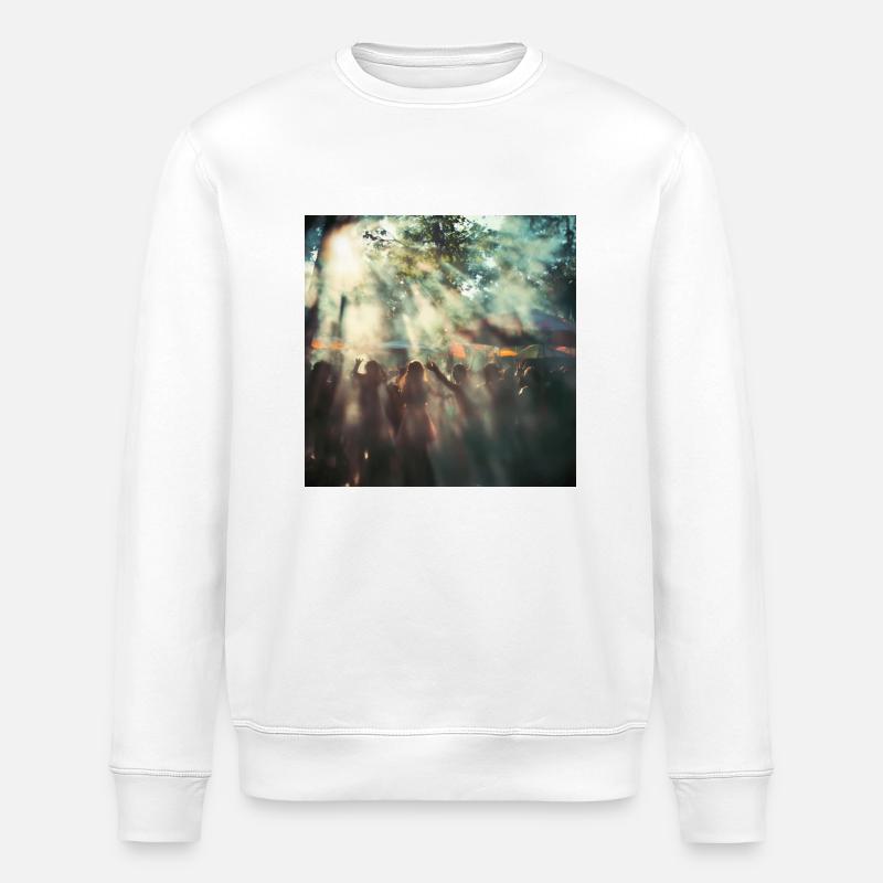 Rave - Stanley/Stella Unisex Bio-Sweatshirt ROLLER - Weiß