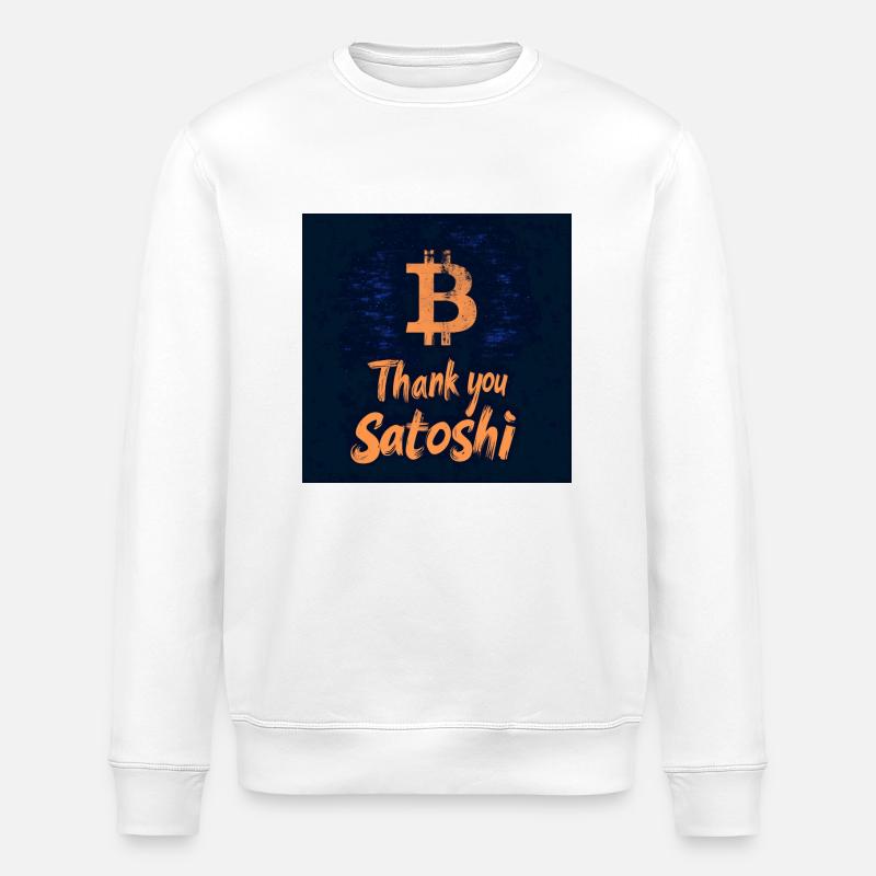 Bitcoin - Stanley/Stella Unisex Bio-Sweatshirt ROLLER - Weiß