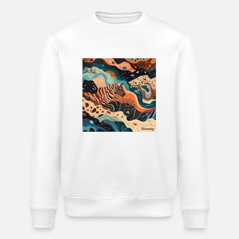 Diversity - Stanley/Stella Unisex Bio-Sweatshirt ROLLER - Weiß