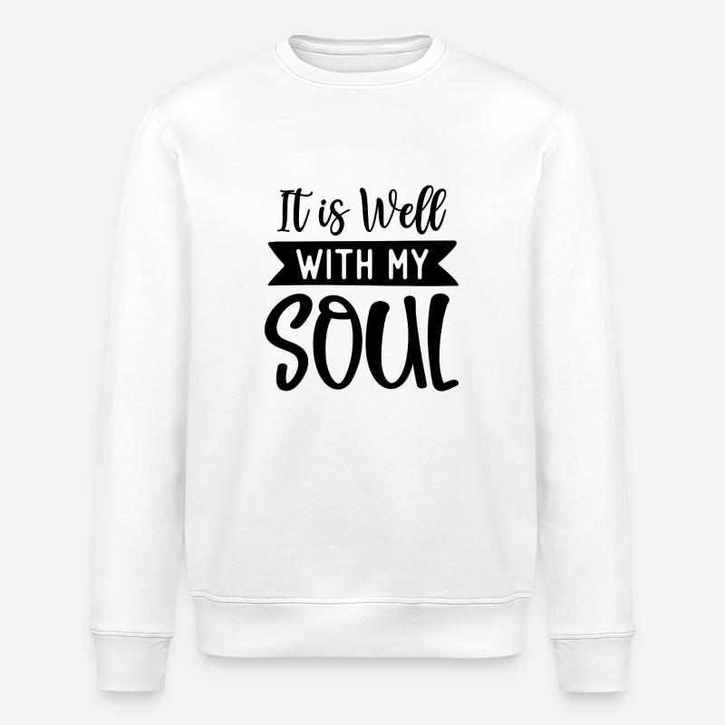 it is well - Stanley/Stella Unisex Bio-Sweatshirt ROLLER - Weiß