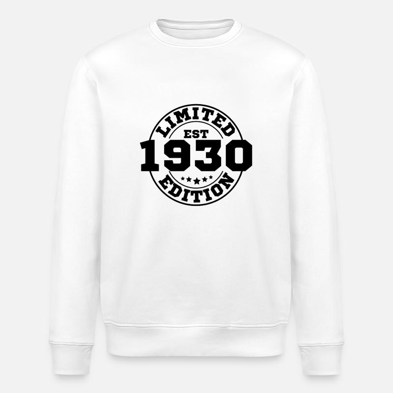 1930 limited edition - Sweat bio ROLLER Stanley/Stella Unisexe - blanc