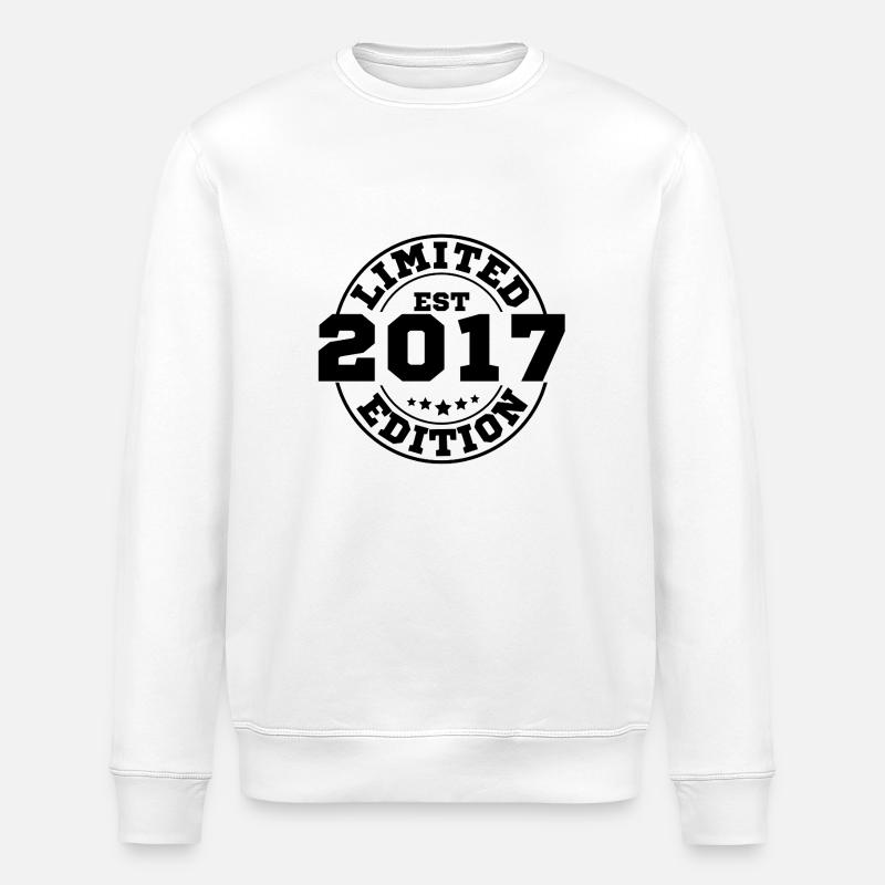 2017 limited edition - Sweat bio ROLLER Stanley/Stella Unisexe - blanc
