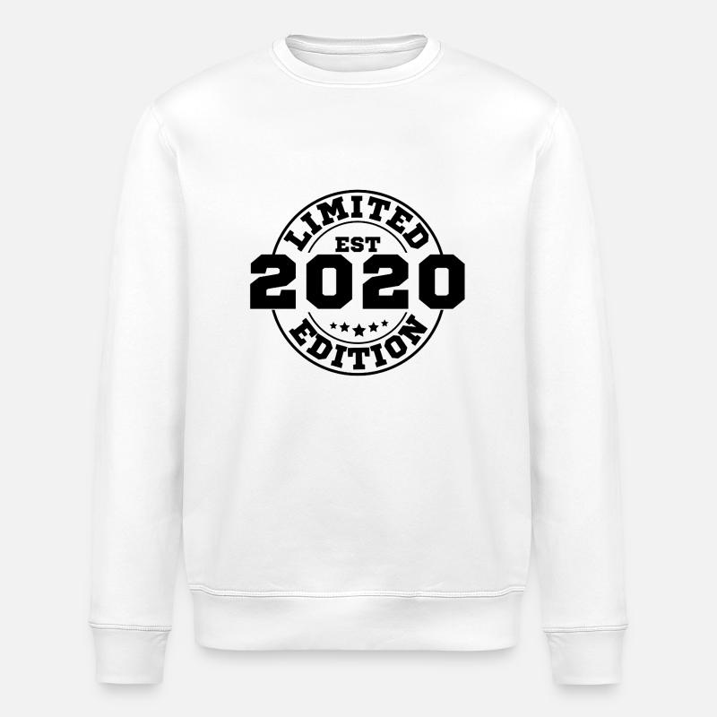 2020 Limitierte Auflage - Stanley/Stella Unisex Bio-Sweatshirt ROLLER - Weiß