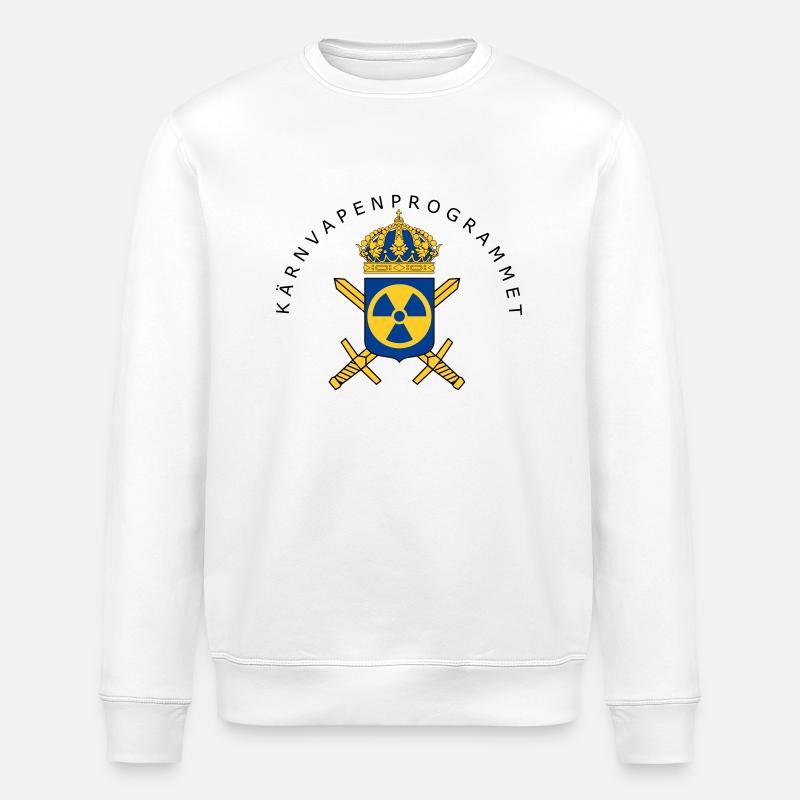 Das schwedische Atomwaffenprogramm - Stanley/Stella Unisex Bio-Sweatshirt ROLLER - Weiß