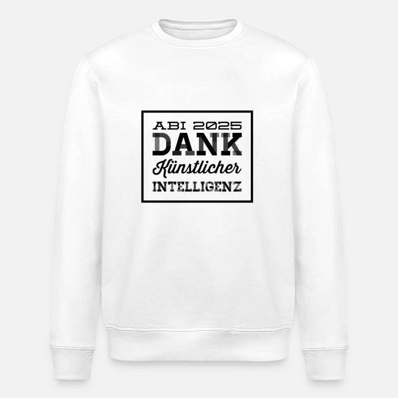 ABI 2025 - Sudadera ecológica unisex ROLLER de Stanley/Stella - blanco