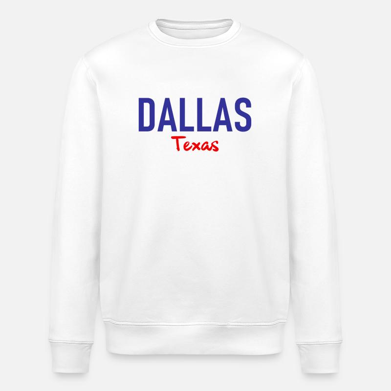 Dallas - Texas - États-Unis - États-Unis d’Amérique - Sweat bio ROLLER Stanley/Stella Unisexe - blanc