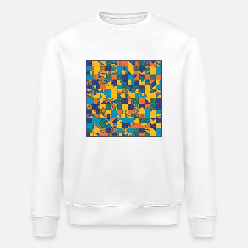 QEDSW - Stanley/Stella Unisex Bio-Sweatshirt ROLLER - Weiß