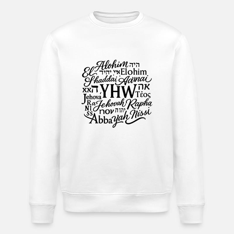 YHWH - Sweat bio ROLLER Stanley/Stella Unisexe - blanc