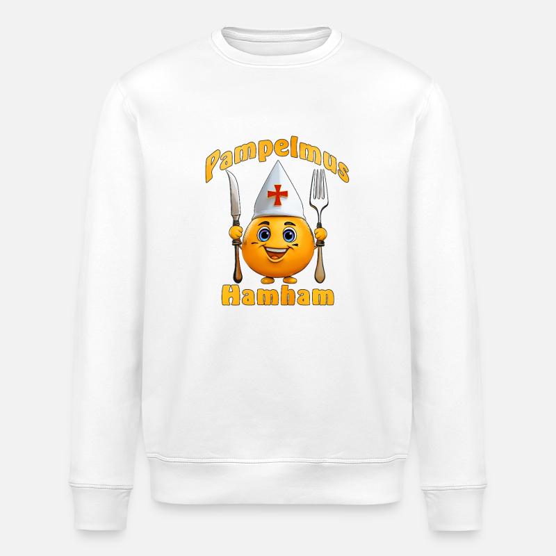 Pampelmus Hamham - Stanley/Stella Unisex Bio-Sweatshirt ROLLER - Weiß