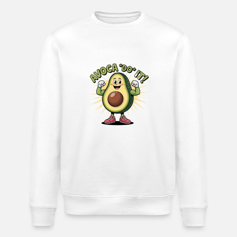 Avocado it! - Sweat bio ROLLER Stanley/Stella Unisexe - blanc