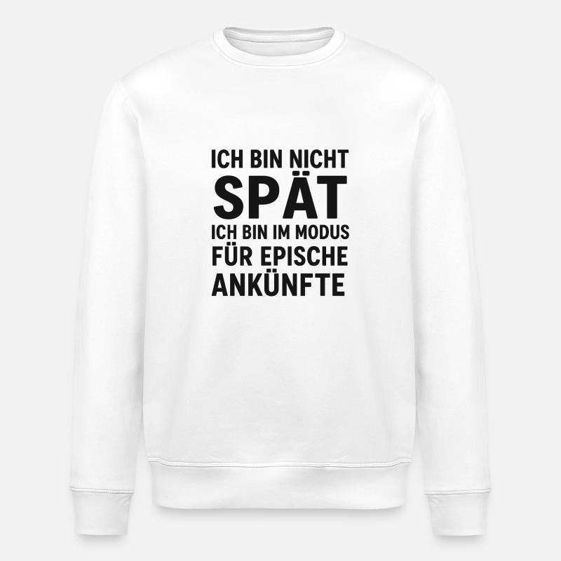 Épopée - Sweat bio ROLLER Stanley/Stella Unisexe - blanc