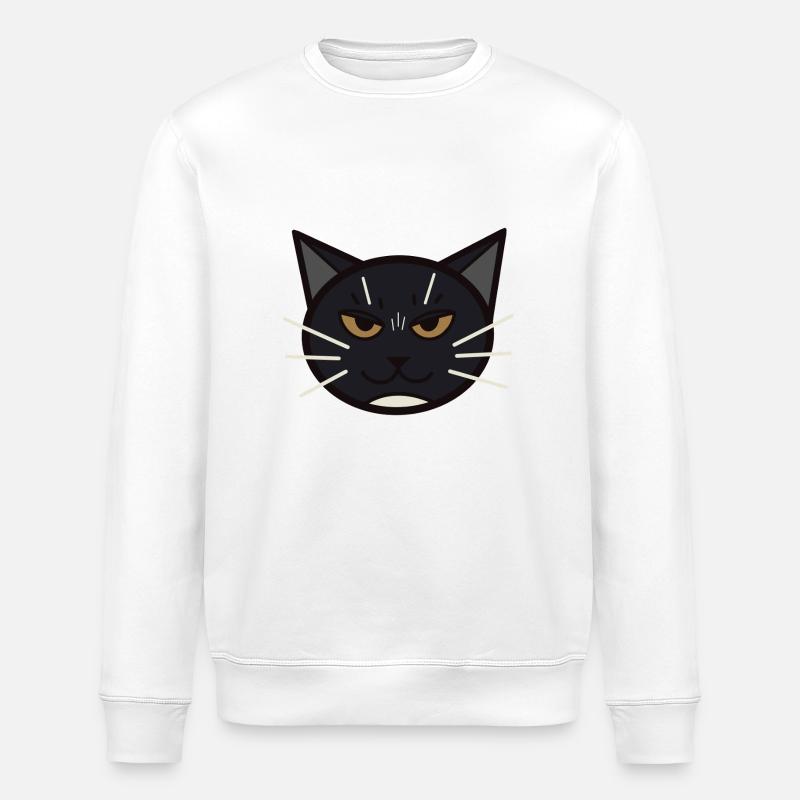 Cookie Le Chat - Sweat bio ROLLER Stanley/Stella Unisexe - blanc