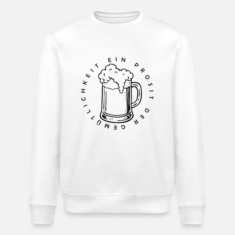 Ein Prosit der Gemütlichkeit - Stanley/Stella ROLLER Unisex Organic Sweatshirt - white
