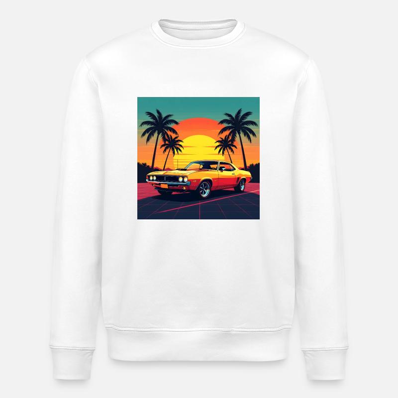 Oldtimer - Stanley/Stella Unisex Bio-Sweatshirt ROLLER - Weiß