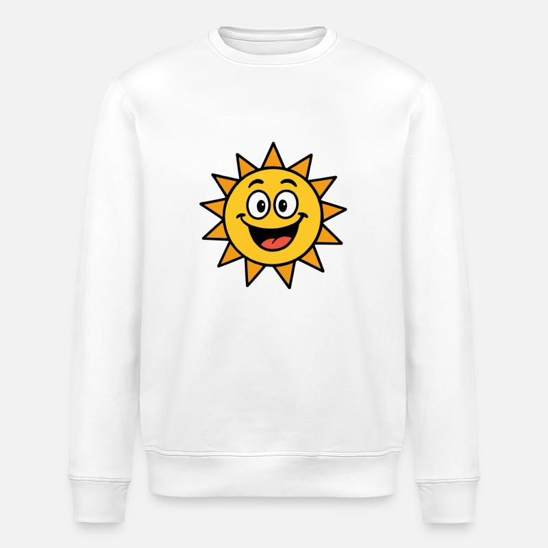Sun Comic - Stanley/Stella ROLLER Unisex Organic Sweatshirt - white