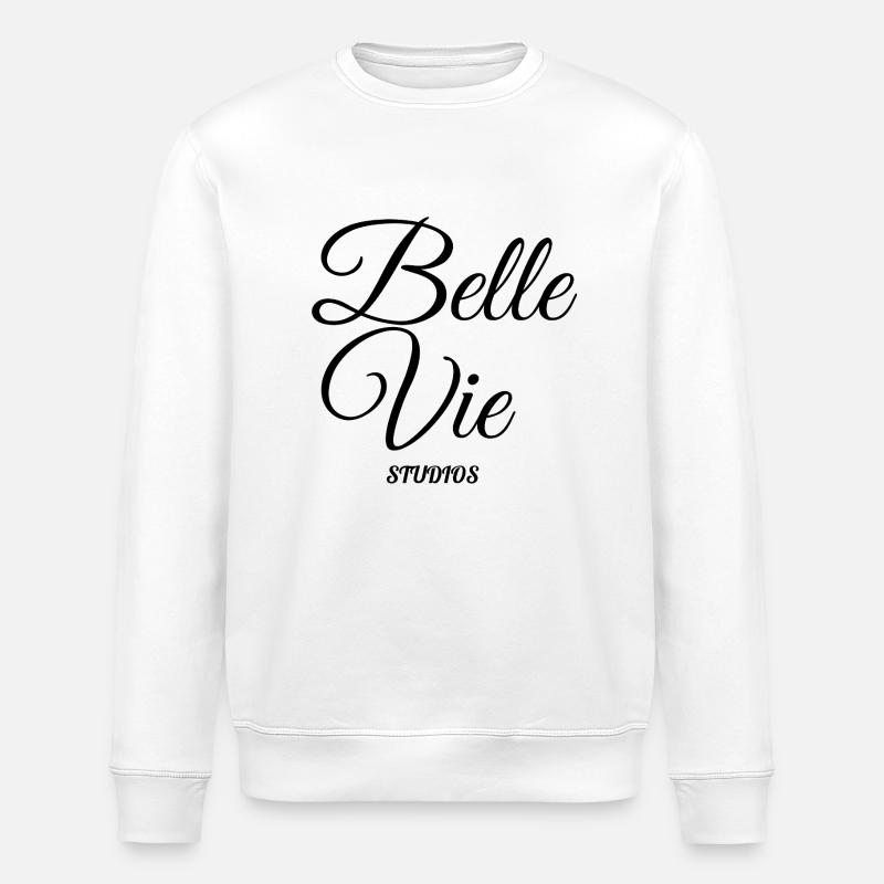 Belle Vie STUDIOS - Sweat bio ROLLER Stanley/Stella Unisexe - blanc