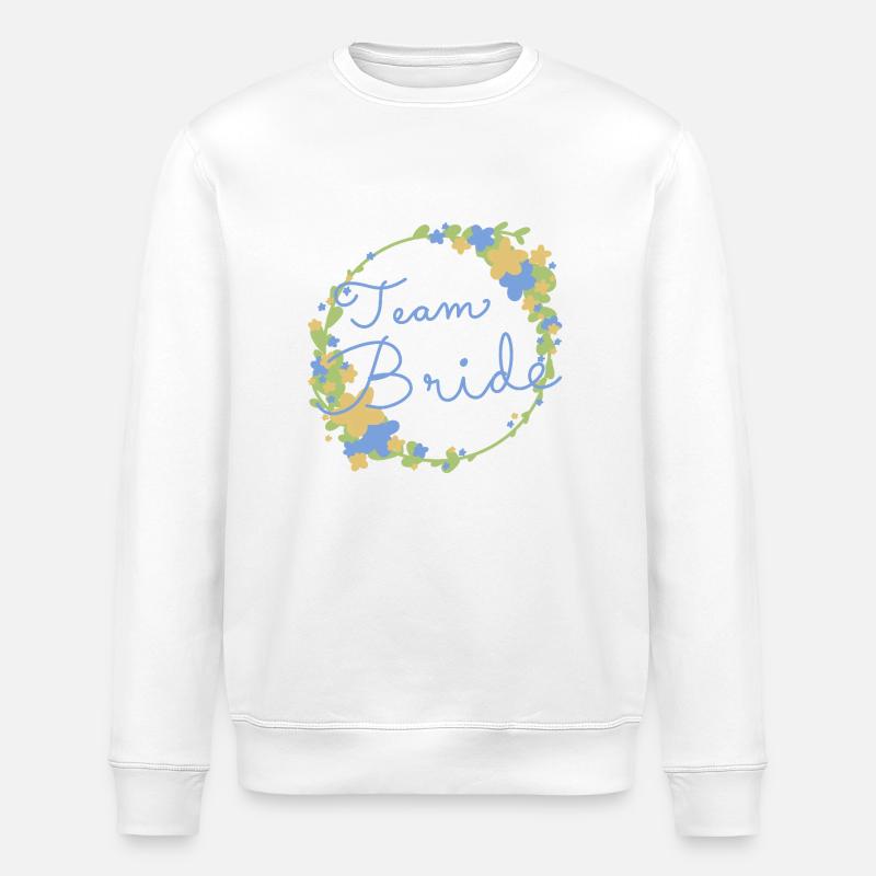 Équipe Bride / Équipe Braut - Sweat bio ROLLER Stanley/Stella Unisexe - blanc