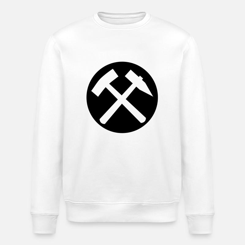 Schlegel & Eisen - Stanley/Stella Unisex Bio-Sweatshirt ROLLER - Weiß