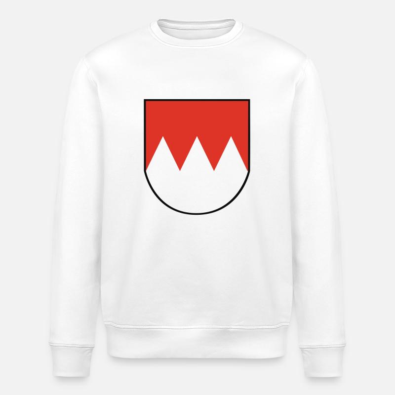 frankenwappen - Stanley/Stella Unisex Bio-Sweatshirt ROLLER - Weiß