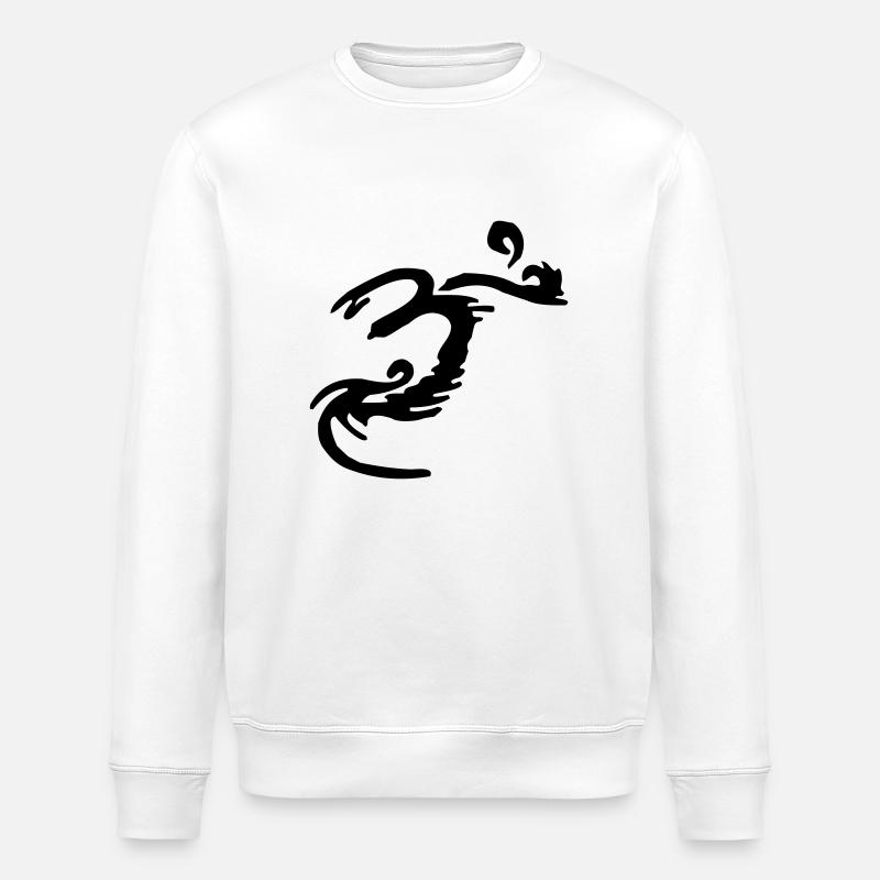 aum_fx2 - Stanley/Stella Unisex Bio-Sweatshirt ROLLER - Weiß