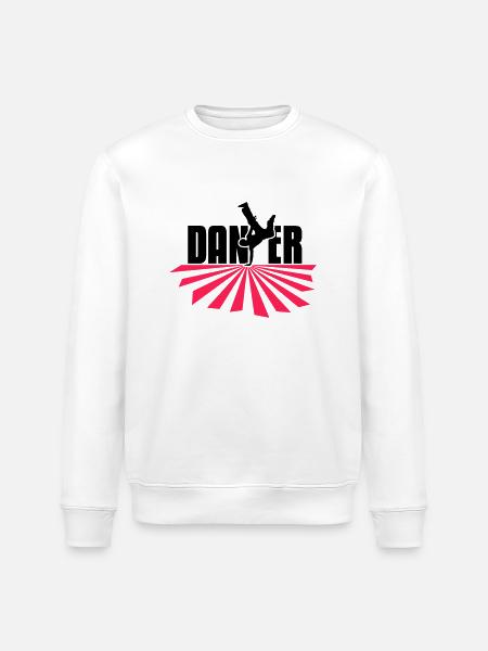 dancer - Stanley/Stella ROLLER Unisex Organic Sweatshirt - white