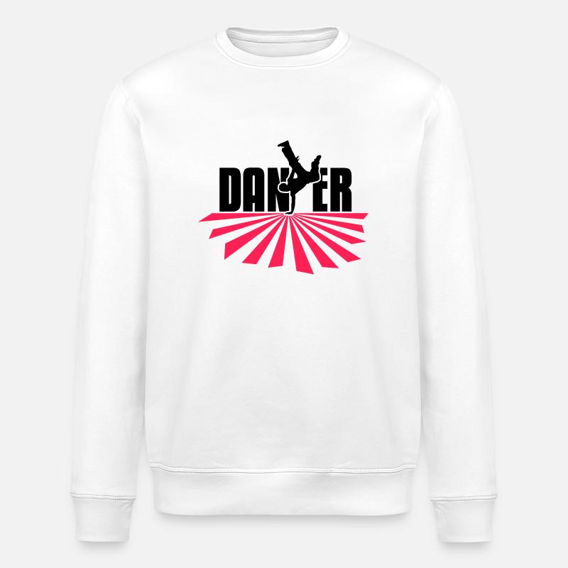 dancer - Stanley/Stella ROLLER Unisex Organic Sweatshirt - white