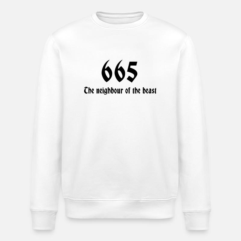 665 - Stanley/Stella Unisex Bio-Sweatshirt ROLLER - Weiß