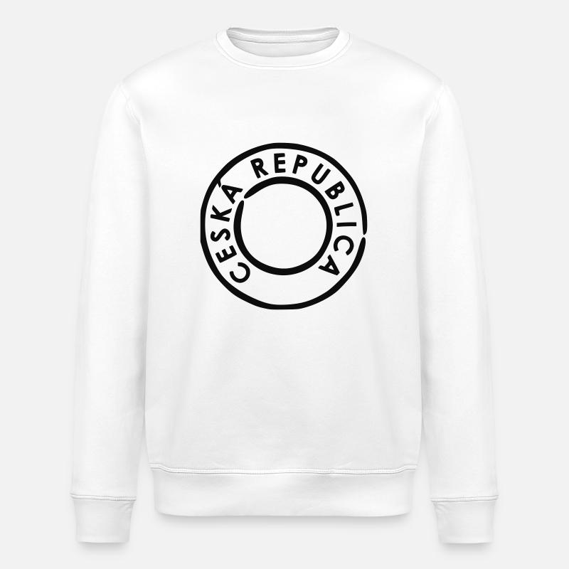ceska republica - Sweat bio ROLLER Stanley/Stella Unisexe - blanc