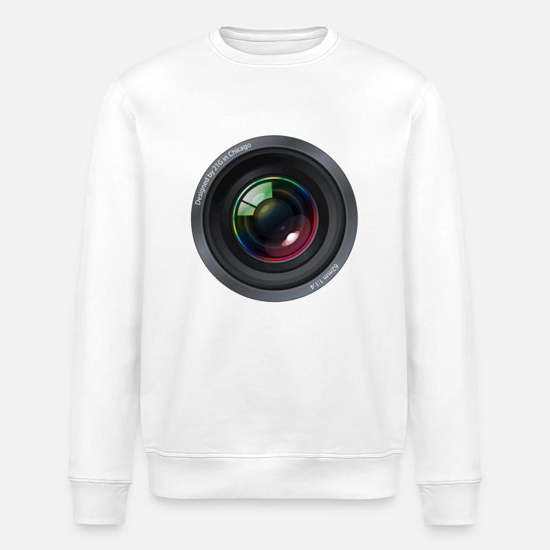 lens - Stanley/Stella Unisex Bio-Sweatshirt ROLLER - Weiß