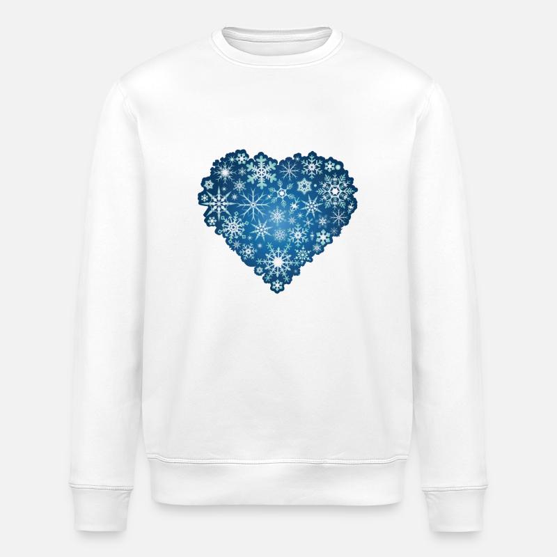 Winter - Stanley/Stella Unisex Bio-Sweatshirt ROLLER - Weiß