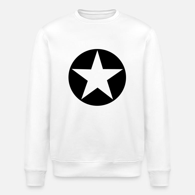 Stern - Stanley/Stella Unisex Bio-Sweatshirt ROLLER - Weiß