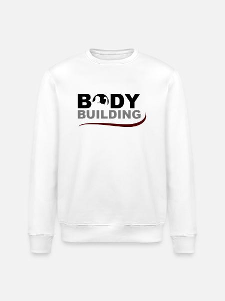 Bodybuilding - Stanley/Stella Unisex Bio-Sweatshirt ROLLER - Weiß