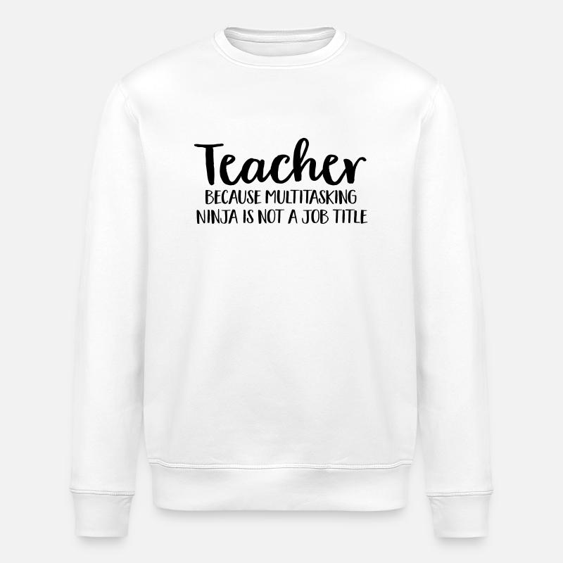 Lehrer - Stanley/Stella Unisex Bio-Sweatshirt ROLLER - Weiß