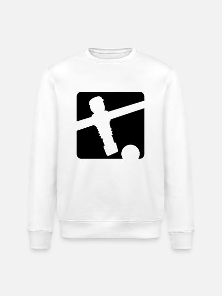 kickerpartner - Kickershirt - Stanley/Stella Unisex Bio-Sweatshirt ROLLER - Weiß