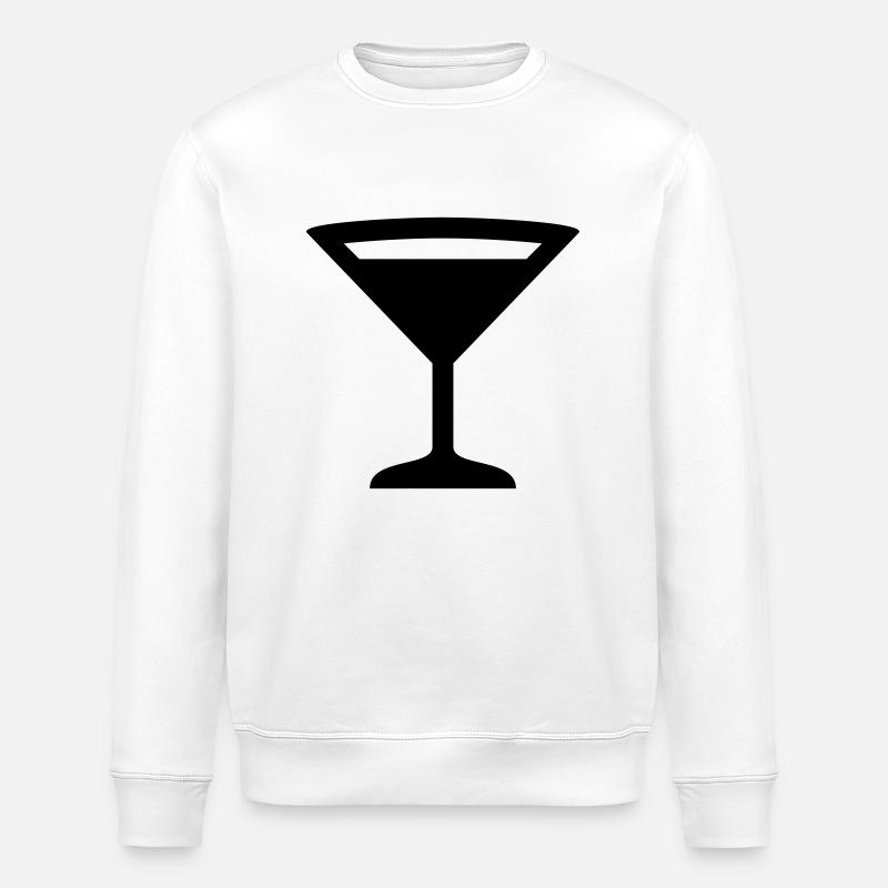 Glas - Stanley/Stella Unisex Bio-Sweatshirt ROLLER - Weiß