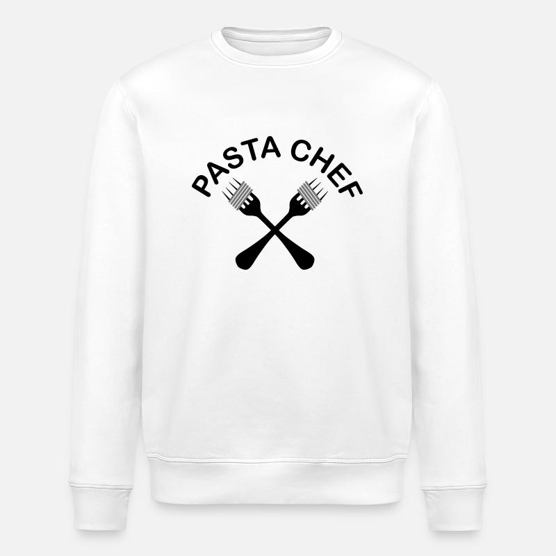 Pasta - Stanley/Stella Unisex Bio-Sweatshirt ROLLER - Weiß