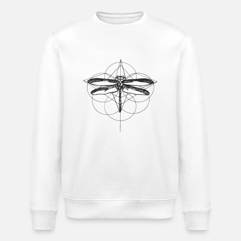 Libelle - Stanley/Stella Unisex Bio-Sweatshirt ROLLER - Weiß