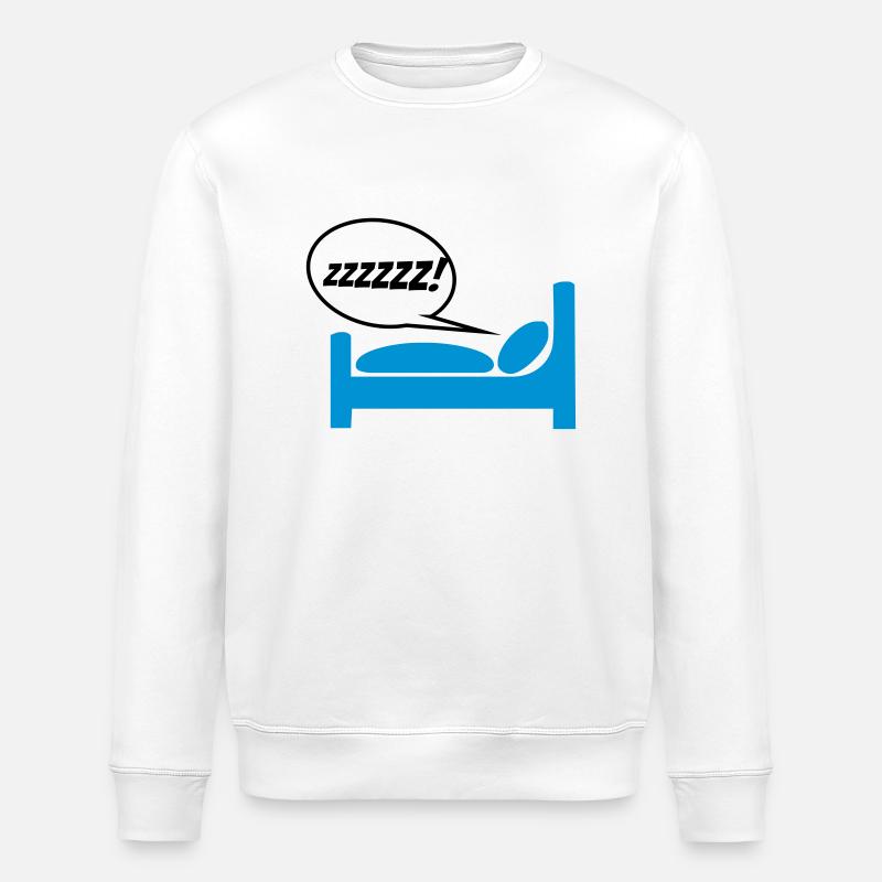 ronfler - Sweat bio ROLLER Stanley/Stella Unisexe - blanc