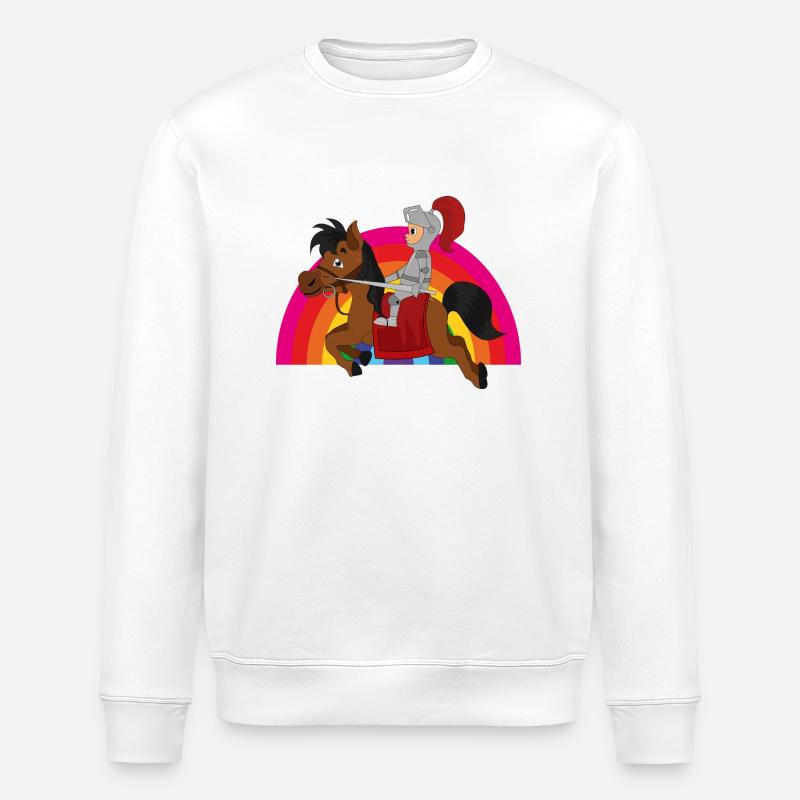 chevalier chevalier - Sweat bio ROLLER Stanley/Stella Unisexe - blanc